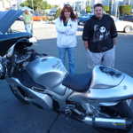 Ok hop on Trudy it's your turn to do a wheelie says Big D!