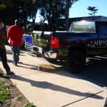 I hope that's water and not fuel leaking!!