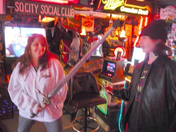 Watch out for Trudy. I think she was a Viking in a past life!!
