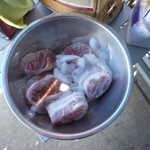 Bucket O Bacon wrapped steaks courtsey Gary aka TacoHead of Moparts.com fame.