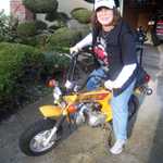 She would do a mean wheelie, if she could get it started that is.