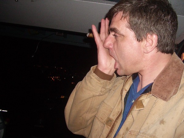 I bet Steve $5 he could not put his whole hand in his mouth. Yes were did drink Tequlia early on in the evening.