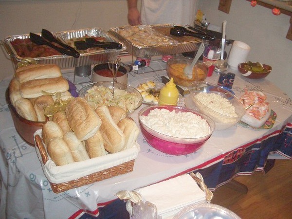 So much food and it was all good!!