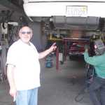 Rich tells Spinalli not to weld on the fuel tank only the muffler.