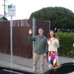 Just by chance we meet my niece and her husband on the same street corner we stop at. Now how is that for a coincidence!