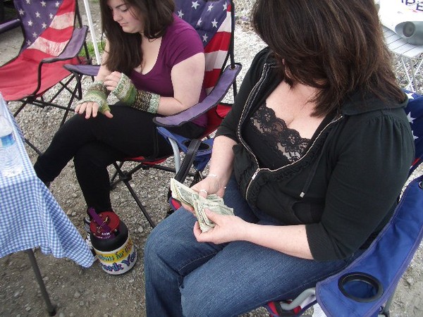 Someday we may break even on the donations for breakfest, but not today it seems.
