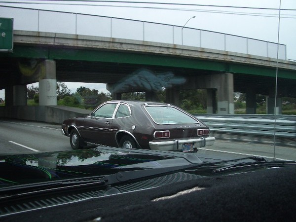 Getting passed by a Pinto, Damnnn!!!