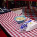 Kim's special potato salad was too good!