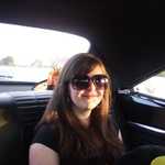 Riding in coach today is Deanna and Kiana.