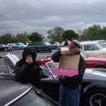 Mike and Tirza provide a box of donut holes!