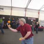 Mike Henessey juggles for us!