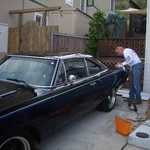 My roadrunner gets some detailing from the same guy who did it's body and paint work. Thanks Mark for coming over and getting it all back in shape.