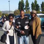 Some of the Ward family stop by and say hello.
