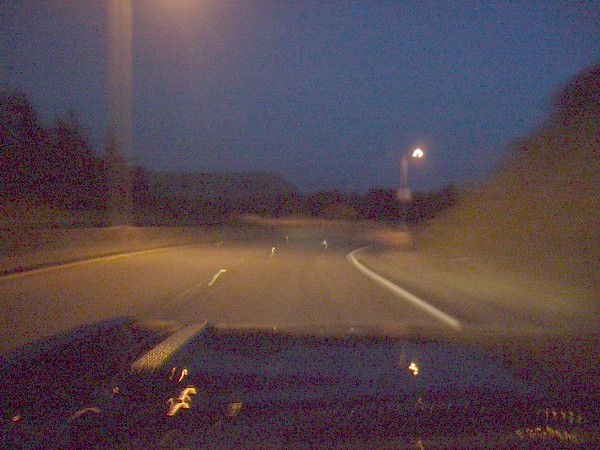 It's EARLY!! But we are on the way to Half Moon Bay, Ca