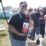 That's a mighty small bottle for such a big guy!