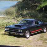 Herb brought out his hemi GTX today.