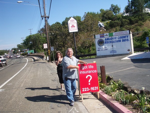 Put the sign down and keep moving Mike!