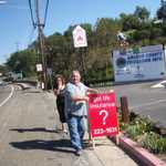 Put the sign down and keep moving Mike!