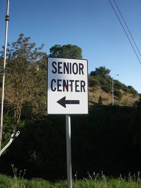 First the Senior center...