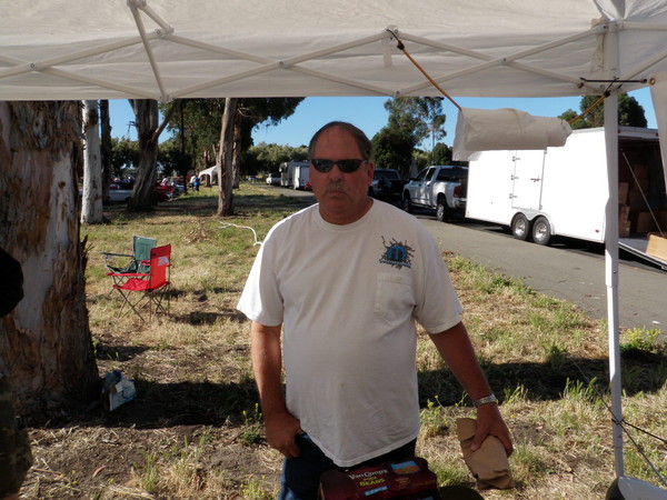 Bob Elder from the Wine Country Mopar Club comes by to say hello!