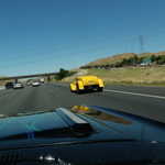 Just head north on I-80 and follow that street rod.