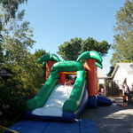 Man they even have a jumpy house!