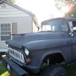 Check out the machine guns in the hood!