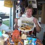 It's June 29th 2010 and we welcome visiting Ohio Moparts.com member Gary Ward (aka Challenger1)  to the MPM clubhouse for dinner.