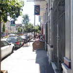 Let's check out a very cool sidewalk sale on Divisadaro and Haight.