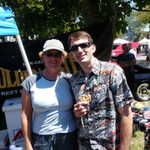 The Huffmans came all the way from Southern California for this show.