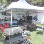 An hour later and the MPM car club happy place is all set up!