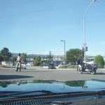 The CHP was nice enough to close HWY 101 for a few minutes and all of us drove straight down in style!