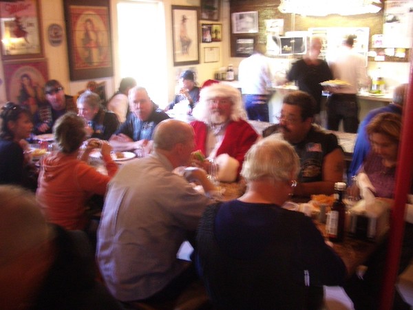 Santa's gotta eat too!