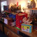 The toy donations are really generous this year!