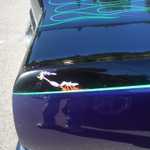 Yes it's painted on, so please stop trying to scratch off it off!