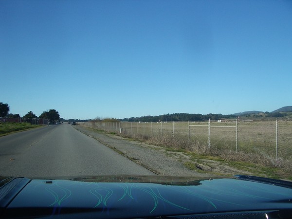 This is the old Half Moon Bay dragstrip now it's an airport.