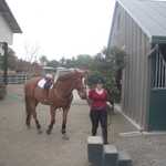 Deanna goes horseback riding March 2011 011