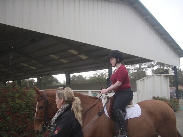 Deanna goes horseback riding March 2011 012
