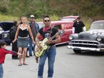 Chop top guitar