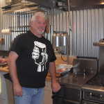 The deep fryer will be soon in full acction spitting out loads of french fries and onion rings!