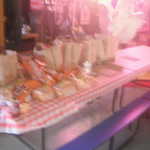 The leftovers all go to the local food bank.