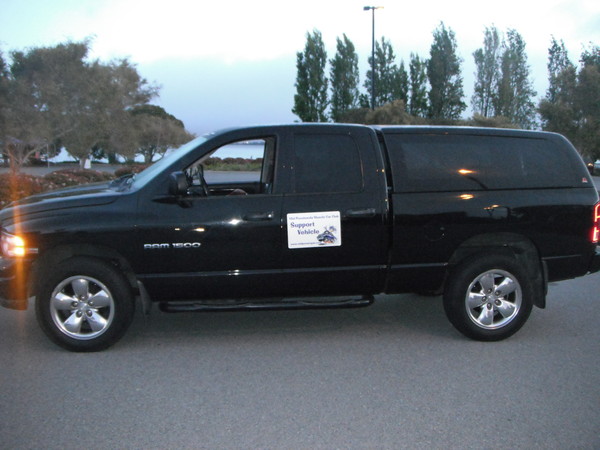 Our MPM car club support vehicle brings all the goodies we need for today.
