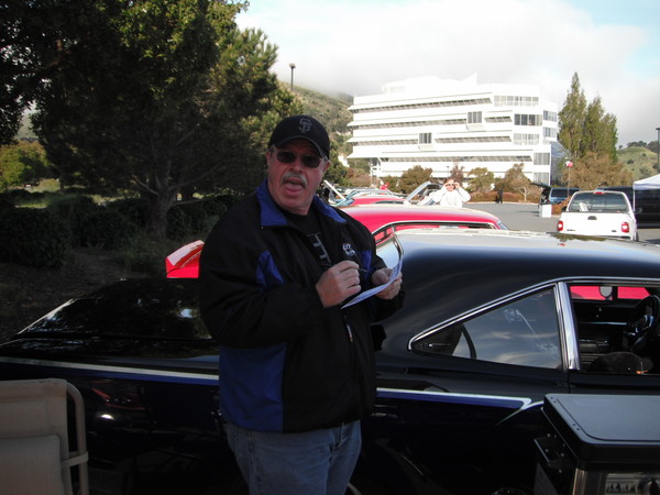 Moparter Big "D" comes along way to enter this cool show.