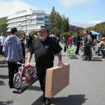 Rick wins the auction on this cool Harley / Budwieser thing.