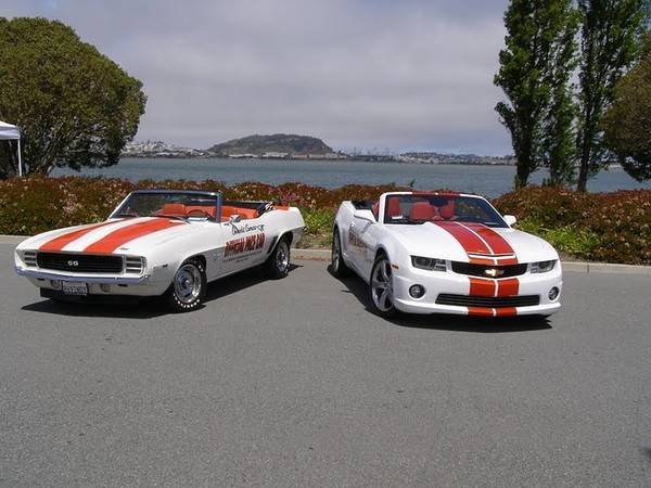 One guy owns the 1969 and 2011 Camaro pace cars. WOW!!!