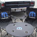 Bob from Wine Country Mopar Club shows off his cool Mopar swag.