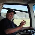 They let me drive the bus!