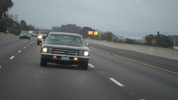 Follow this chevelle to the 2011 Vaccaville Christan School car show