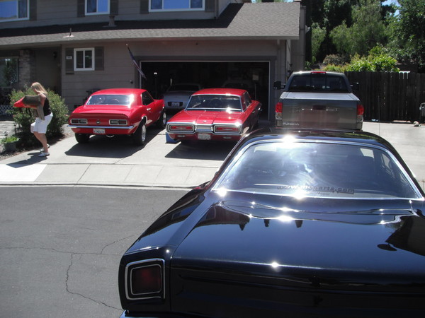 We meet up with some friends and then off we go!