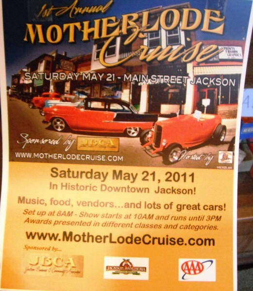 Join us at the 2011 Jackson, Ca. car show.